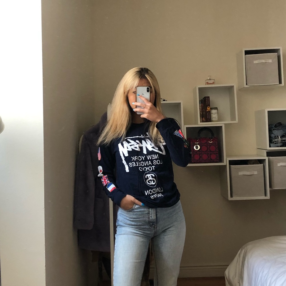 stussy long sleeve tee